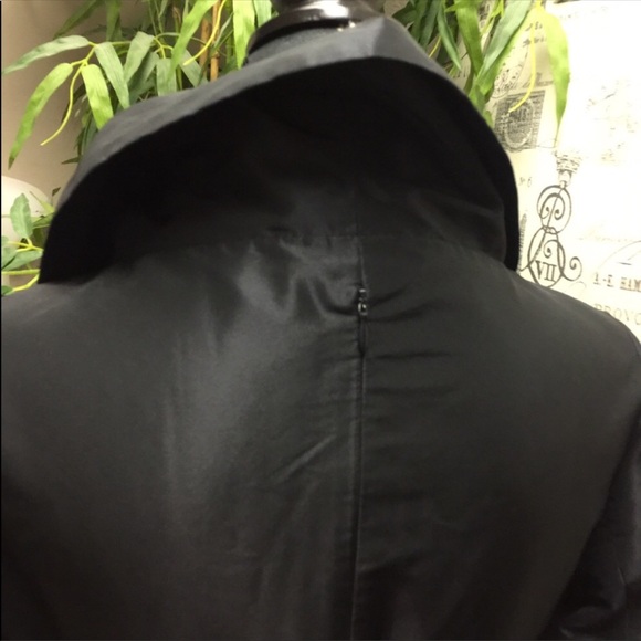 EUC BLACK SILK FORMAL DRESS - Picture 5 of 8